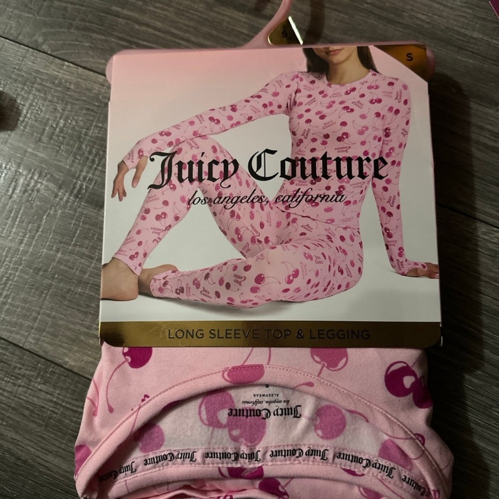 Juicy Couture Pink Kids Pajamas Set